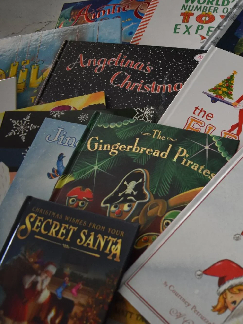 Book Bundle 15 Christmas Kids Books Holiday Santa Elf on the Shelf Hardcover